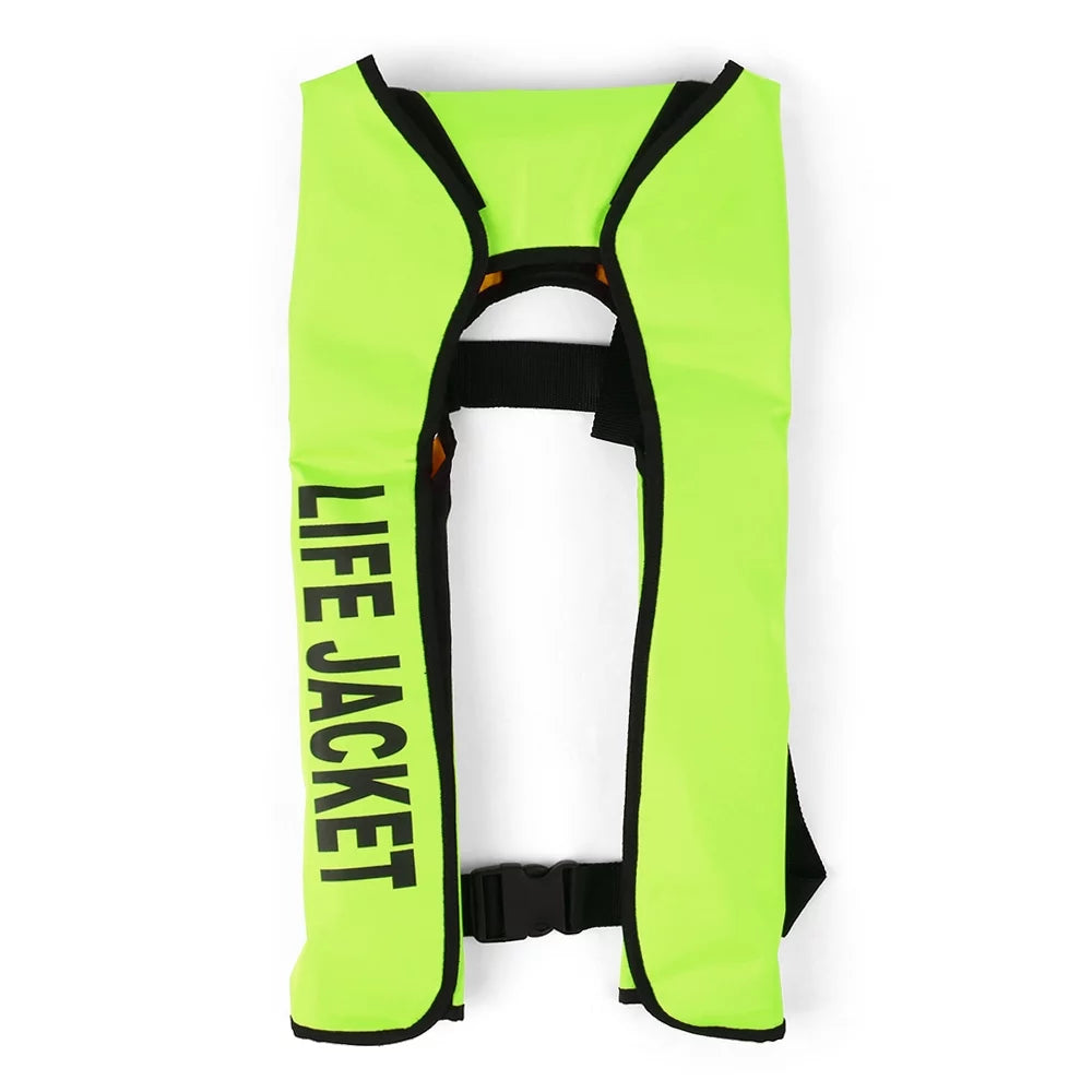 Manual Inflatable Adult Water Sports Swiming Fishing Survival Jacket