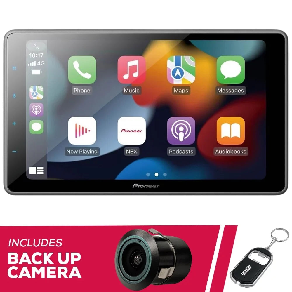 New Pioneer DMH-WT3800NEX 9" Digital Media Receiver with Backup Bullet Camera