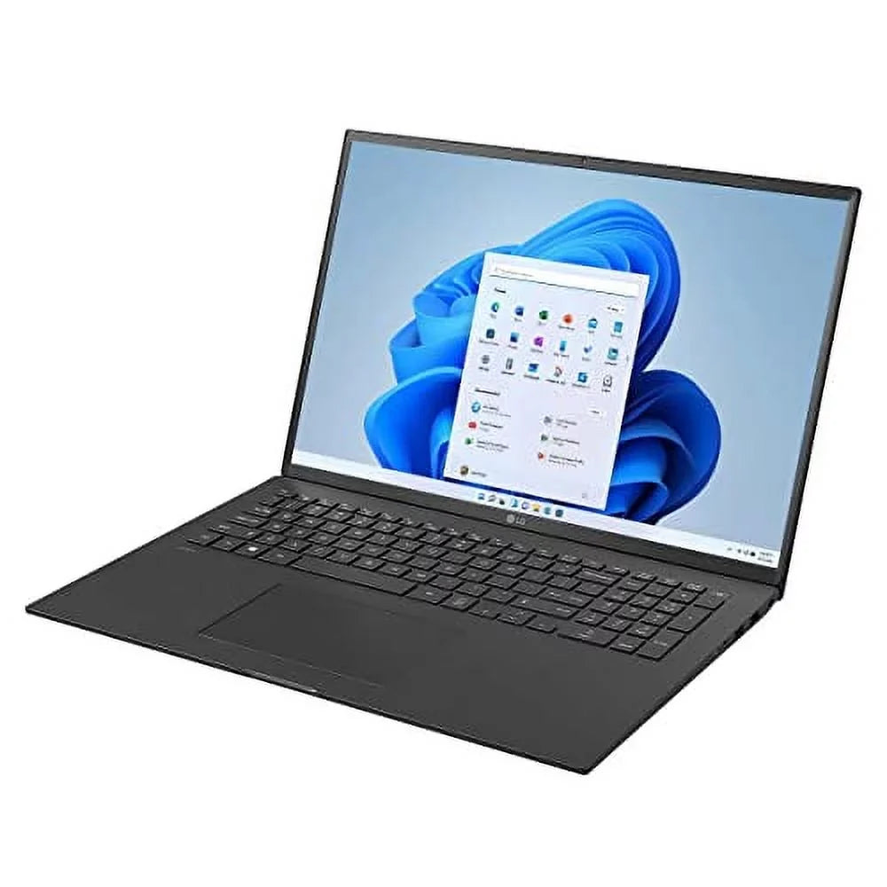 LG Gram Ultralight Laptop 2022, 80Wh Battery, 17" WQXGA IPS, Intel i7-1260P, 16GB LPDDR5, 512GB NVMe SSD, Iris Xe Graphics, Backlit KB, WiFi 6E, Thunderbolt 4, Windows 10 Pro, COU 32GB USB