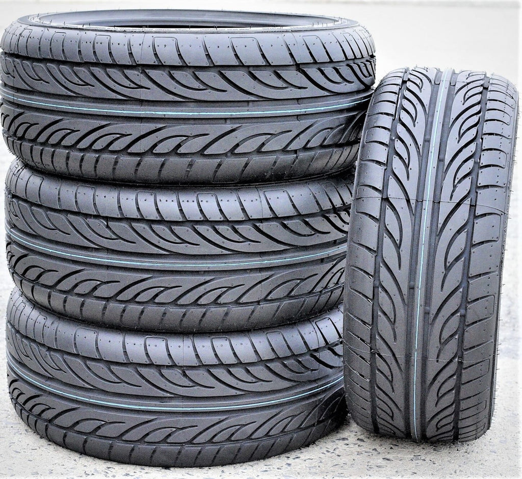 Set of 4 (FOUR) Forceum Hena 205/40R17 ZR 84W XL A/S High Permance Tires Fits: 2014-19 Ford Fiesta ST, 2012 Fiat 500 Abarth