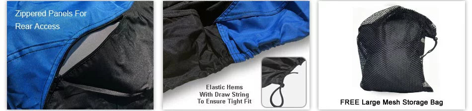 proof Jet Ski Coating For YAMAHA GP 800R 2001-2005 - / Black Color - All - Trailerable - Protects from Rain, Sun, UV Rays, And More! Includes Trailer Straps And Storage Bag