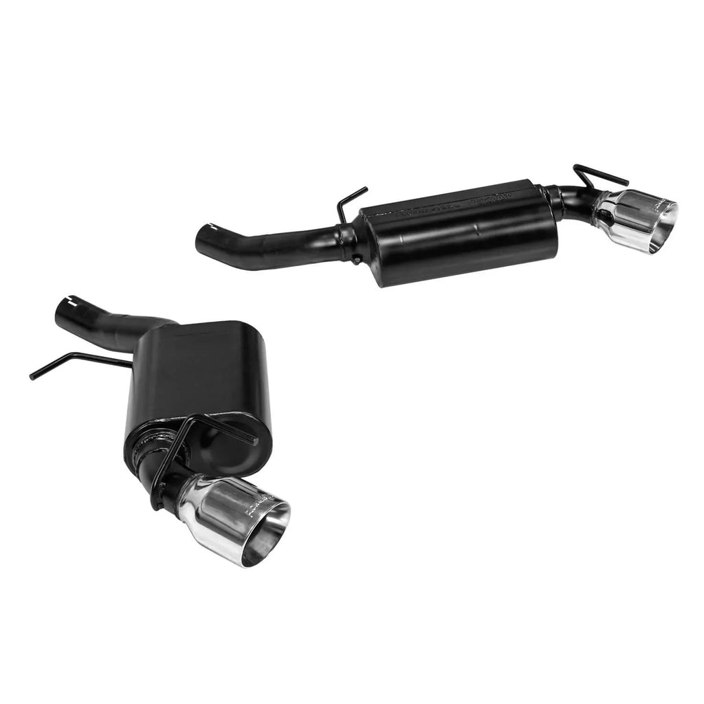 Flowmaster 817743 Axle-back 409S - Dual Rear Exit - American Thunder - Mod/Agg Sound Fits select: 2017 CHEVROLET CAMARO LS/LT, 2016 CHEVROLET CAMARO LT