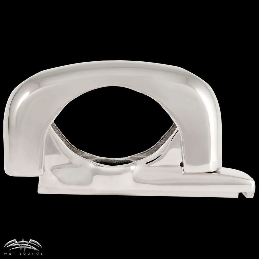 Wet Sounds REV10 White 10" Tower Speakers with Mini Fixed Clamps - Fits 1" to 1 7/8" Pipe
