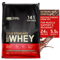 Optimum Nutrition, Gold Standard 100% Whey Protein Powder, Extreme Milk Chocolate, 10 lb, 141 Servings