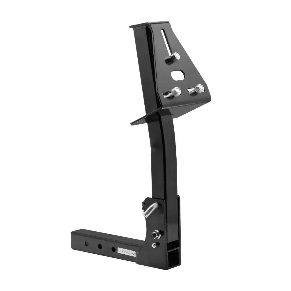 Extreme Max 5001.5831 Pivoting Fold Down Hitch Mount Spare Tire Carrier 2" Receivers