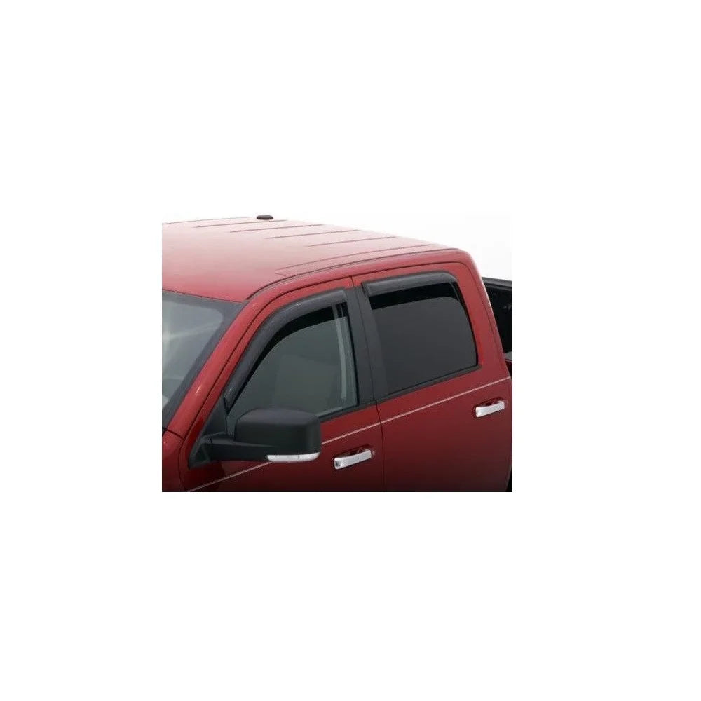 Ikon Motorsports with 14-23 Mitsubishi Mirage Hatchback Acrylic Window Visors Vent Windshield Deflector Rain Guard 4Pc Set Outside Mount 2014 2015 2016 2017 2018 2019 2020 2021