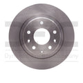 Rear Dynamic Friction Company Disc Brake Rotor 600-80075 (1) For 2016-2018 Mazda CX-3