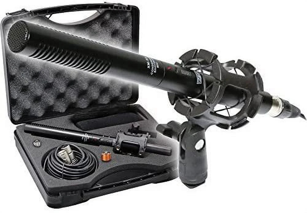 Professional Advanced Broadcast Microphone and Accessories Bundle Canon VIXIA HF R800 R700 R600 R500 R80 R70 R60 R50 R82 R72 R62 R52 Camcorders