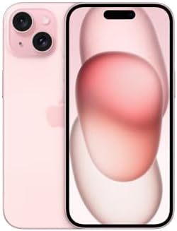 Apple iPhone 15, 128GB, Pink - Verizon (Renewed Premium)