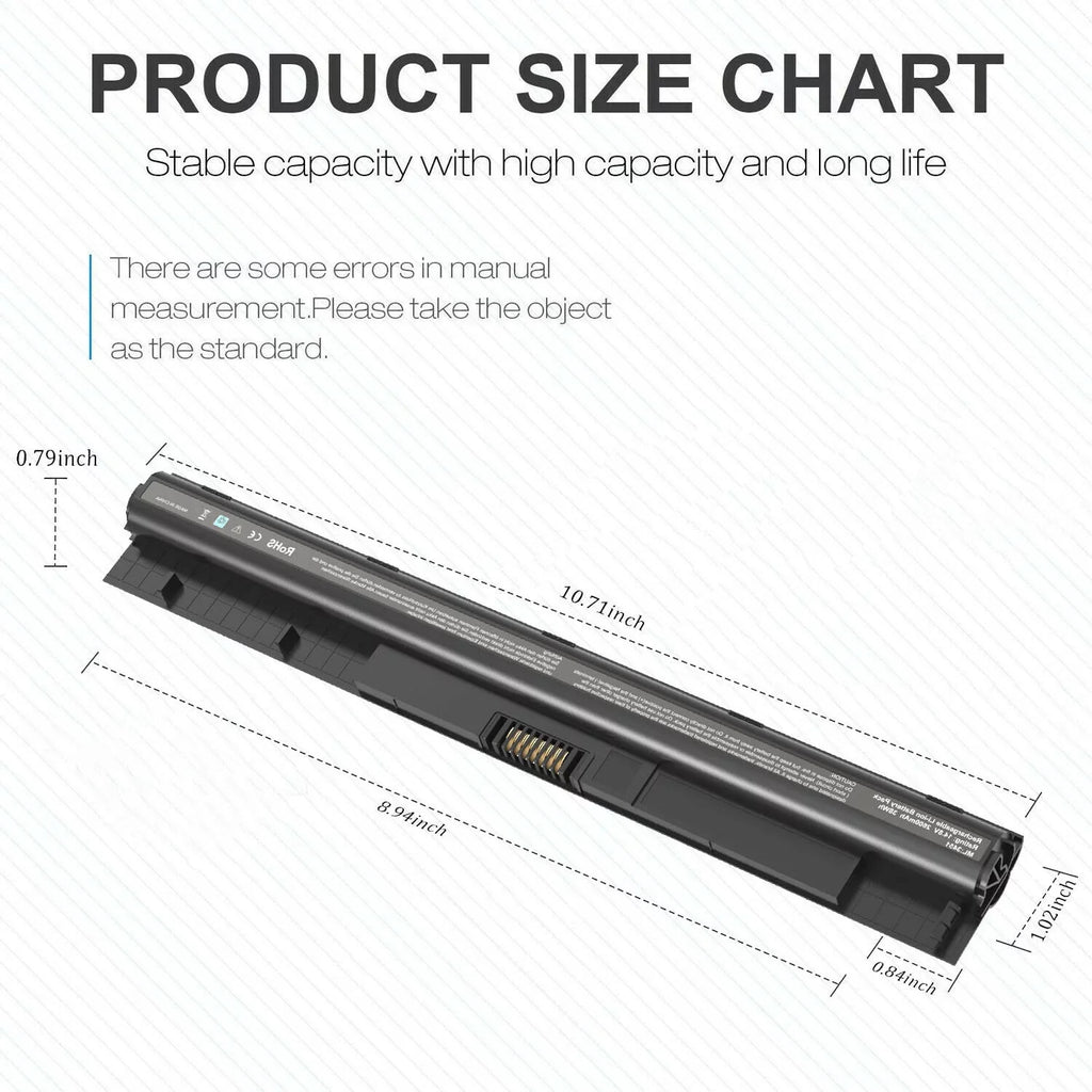 K185W / M5Y1K Laptop Battery For DELL Inspiron 5559 54515452 5755 5455 5758 5458