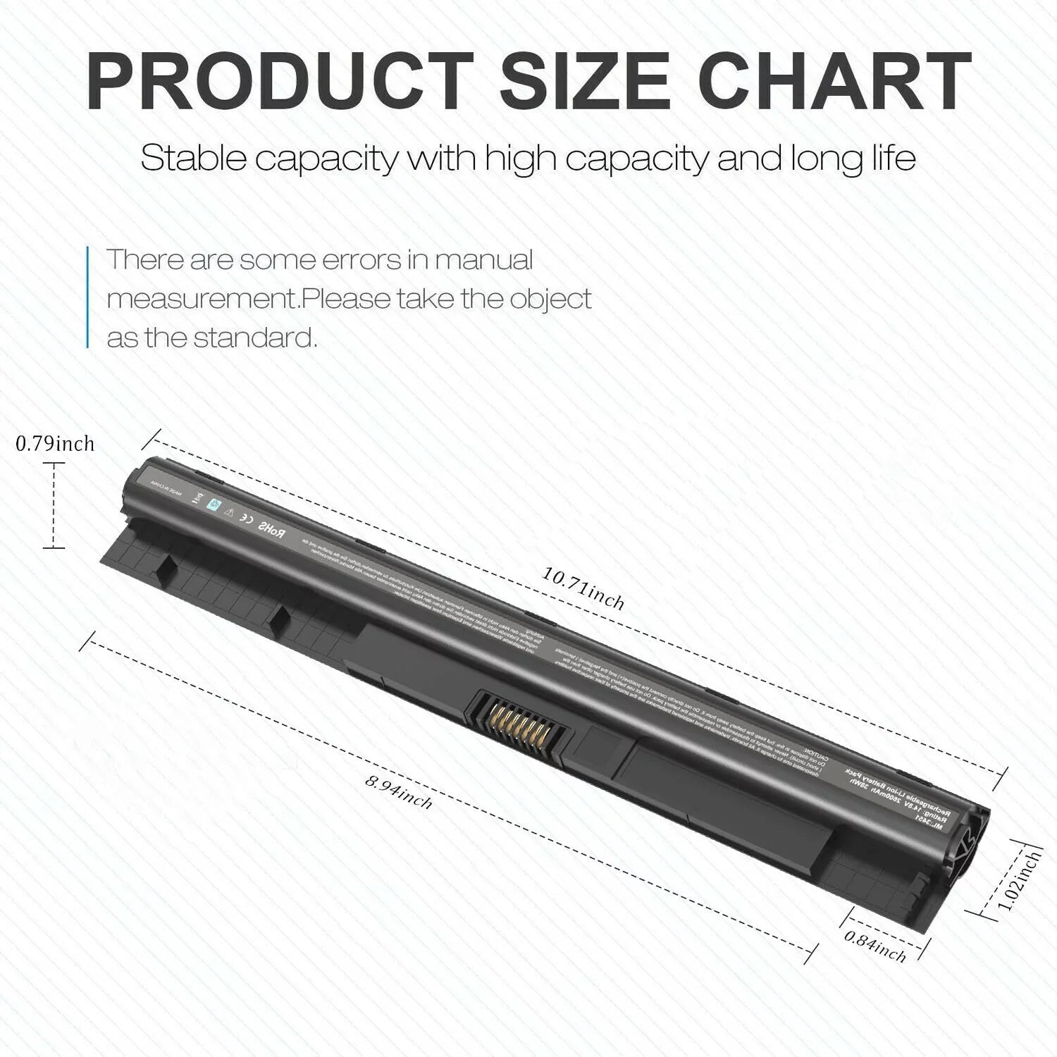 K185W / M5Y1K Laptop Battery For DELL Inspiron 5559 54515452 5755 5455 5758 5458