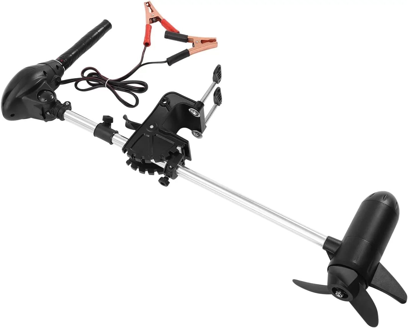 Miumaeov 12V Electric Trolling Motor Outboard Engine Fishing Vessel Motor With LED Display