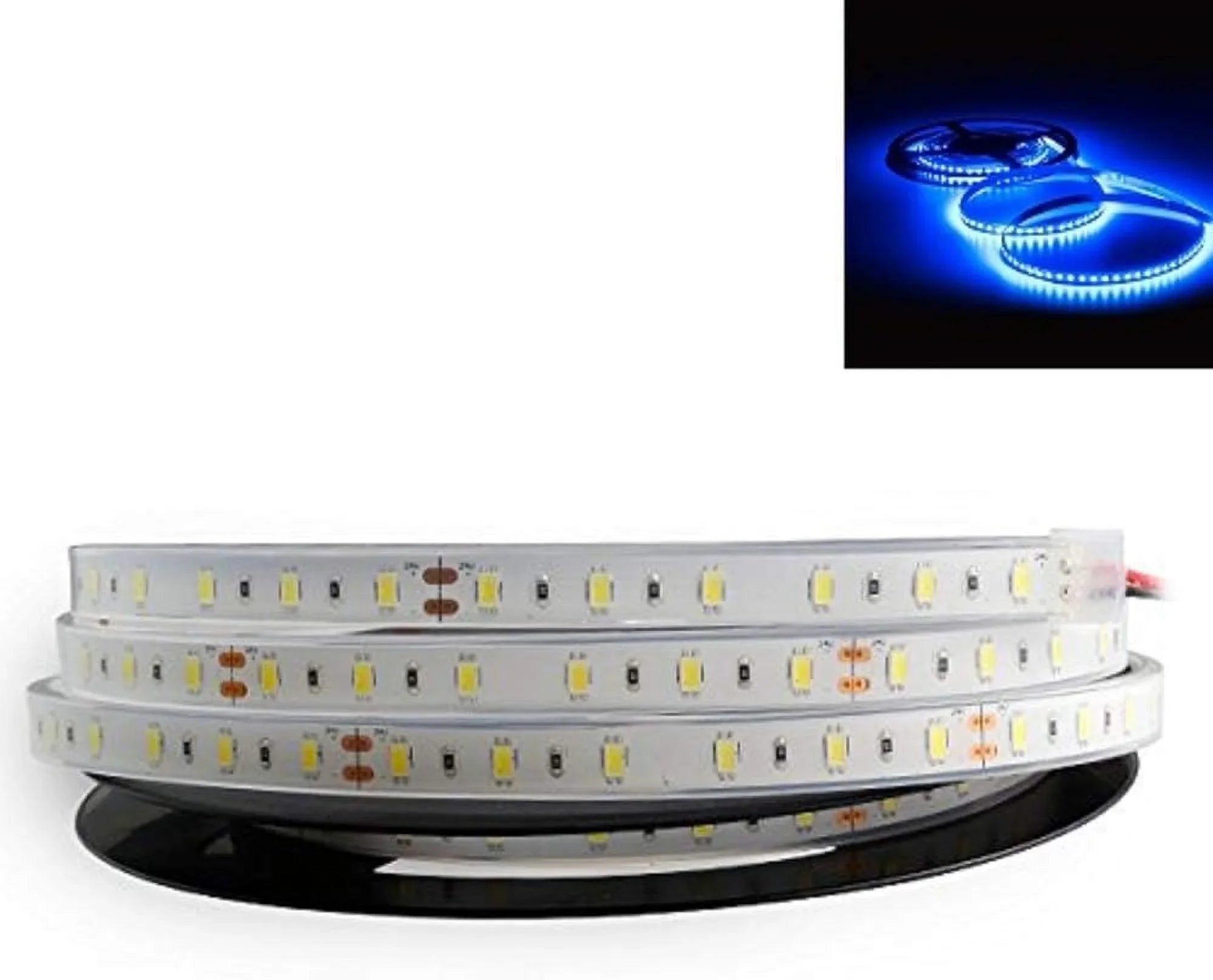 Powerful 15000 Lumen SMD5630 IP68 Waterproof 100% Submersible Outdoor 16.4 Ft./5 Meter 300 LED Lights (Per Reel) LED Light Strips Ponds, Patios, Deck Lighting, Pools, Saltwater