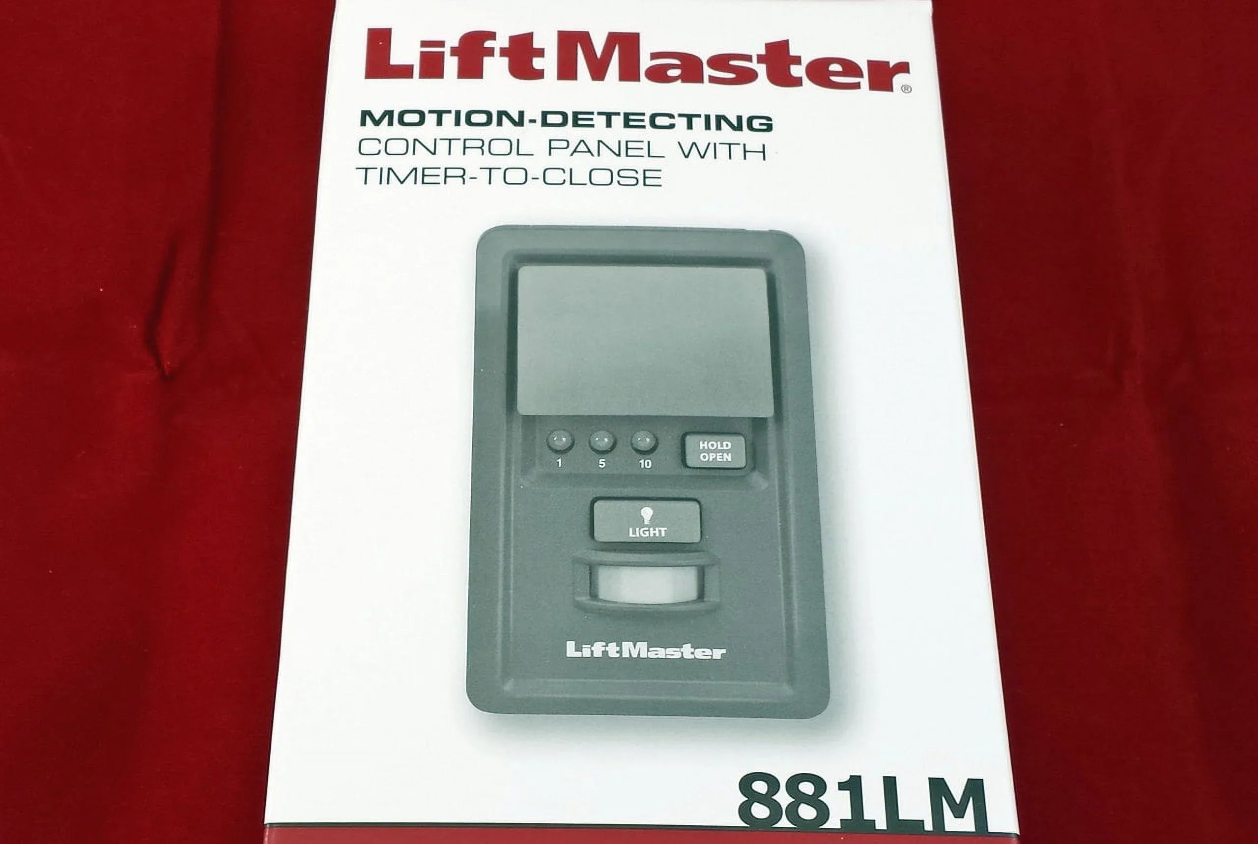 LiftMaster 881LMW Wi-Fi Motion-Detecting Control Panel with Timer-to-Close