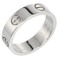 Pre-Owned Cartier CARTIER Love No. 15 Ring K18 WG White Gold Approx. 7.9g I122924022 (Good)