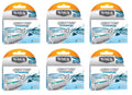Schick Quattro Titanium Refill Cartridges - 24 Count + 3 Count Eyebrow Trimmer
