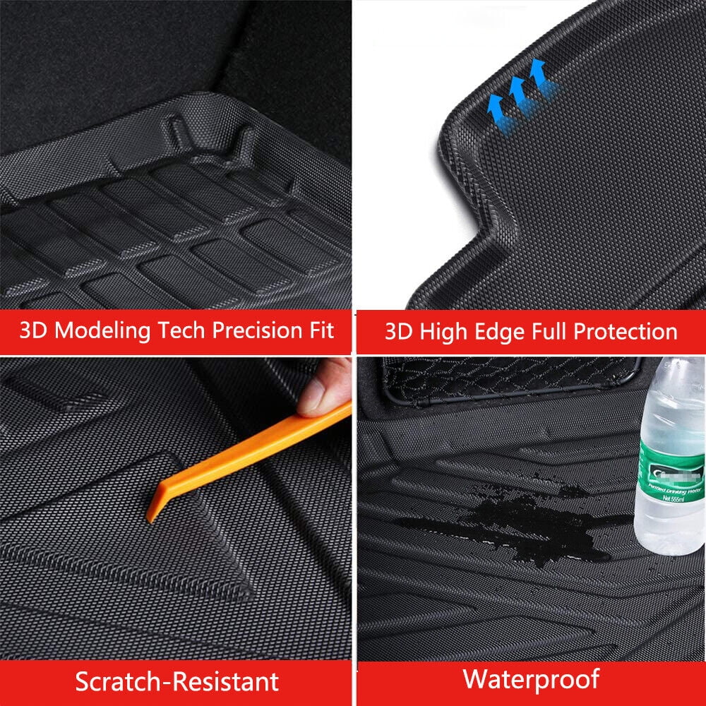 Trunk Liner TPO Cargo Mats 2014-2018 Subaru Forester Reliable Protection