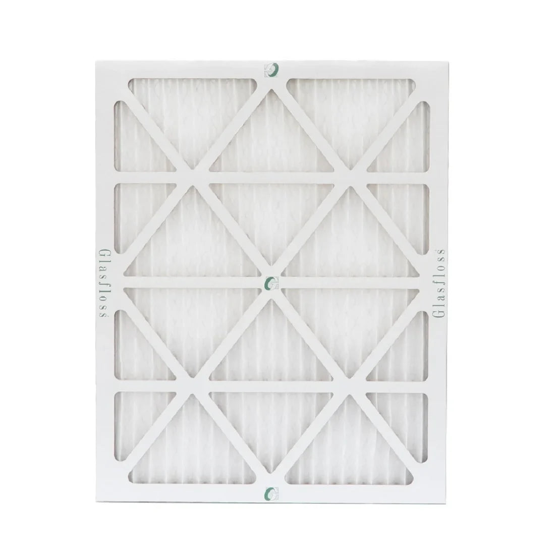 20x25x1 MERV 10 Pleated AC Furnace Air Filters by Glasfloss Industries. ( 8 Pack ) Exact Size: 19-1/2 x 24-1/2 x 7/8