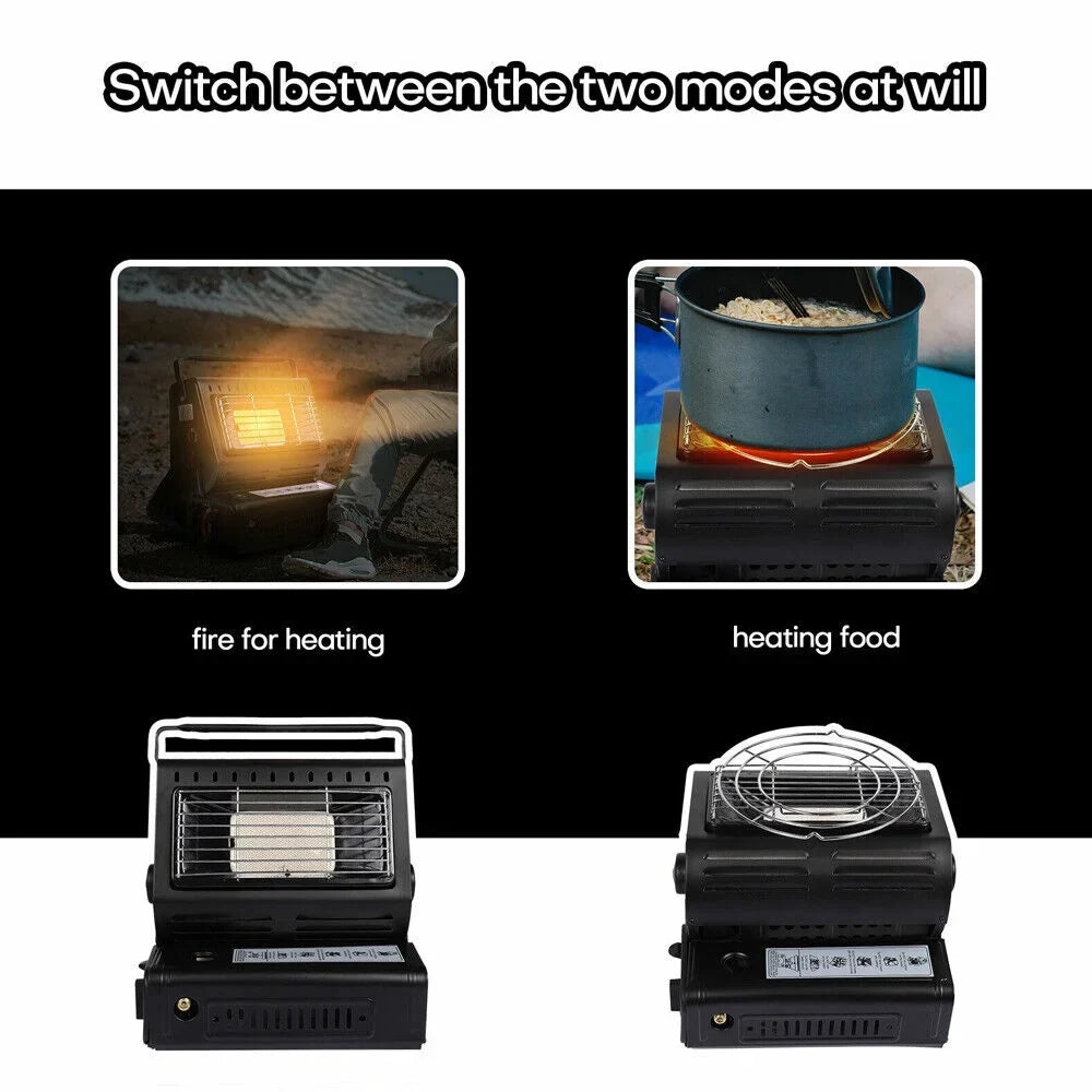 Multipurpose Portable GAS Butane Heater Stove Warming Cooker Burner Camping