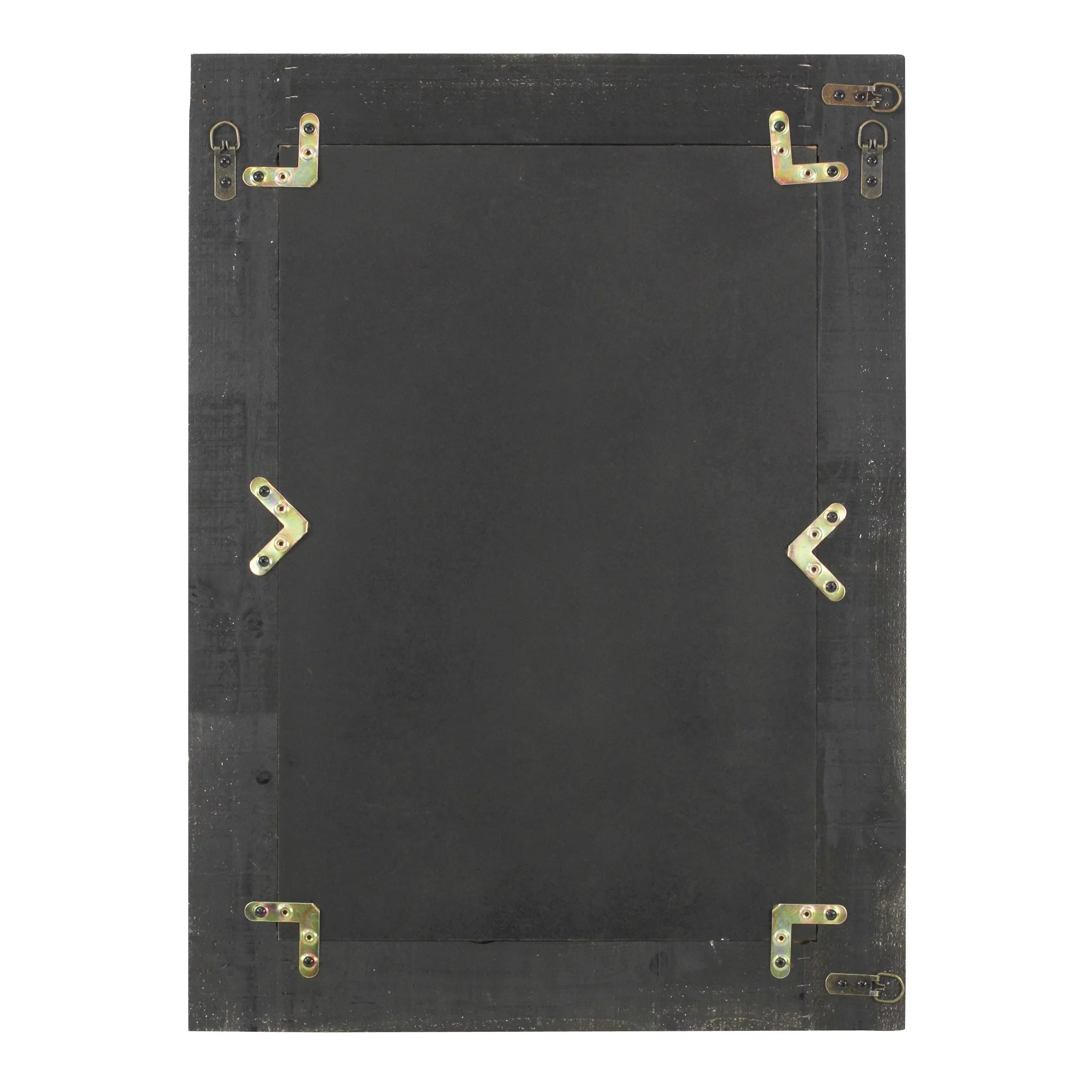 Serenad Farmhouse Wall Mirror White 30" x 22" by Aspire