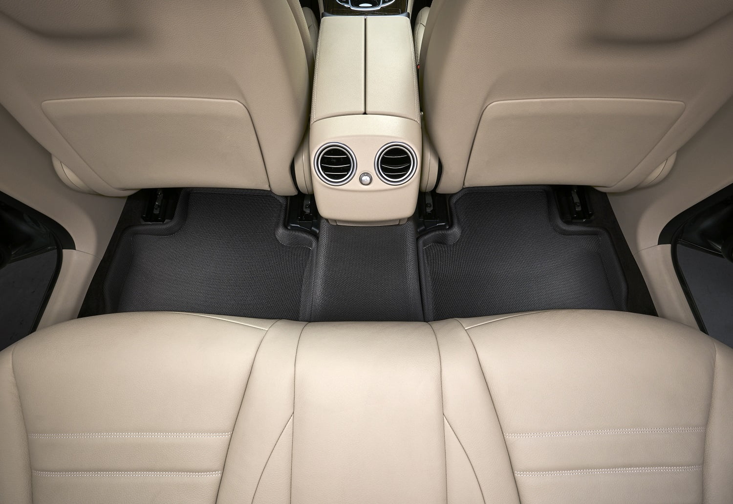 3D MAXpider KAGU Floor Mat (BLACK) Suitable with LEXUS RX/RX HYBRID 2016-2022 - Second Row
