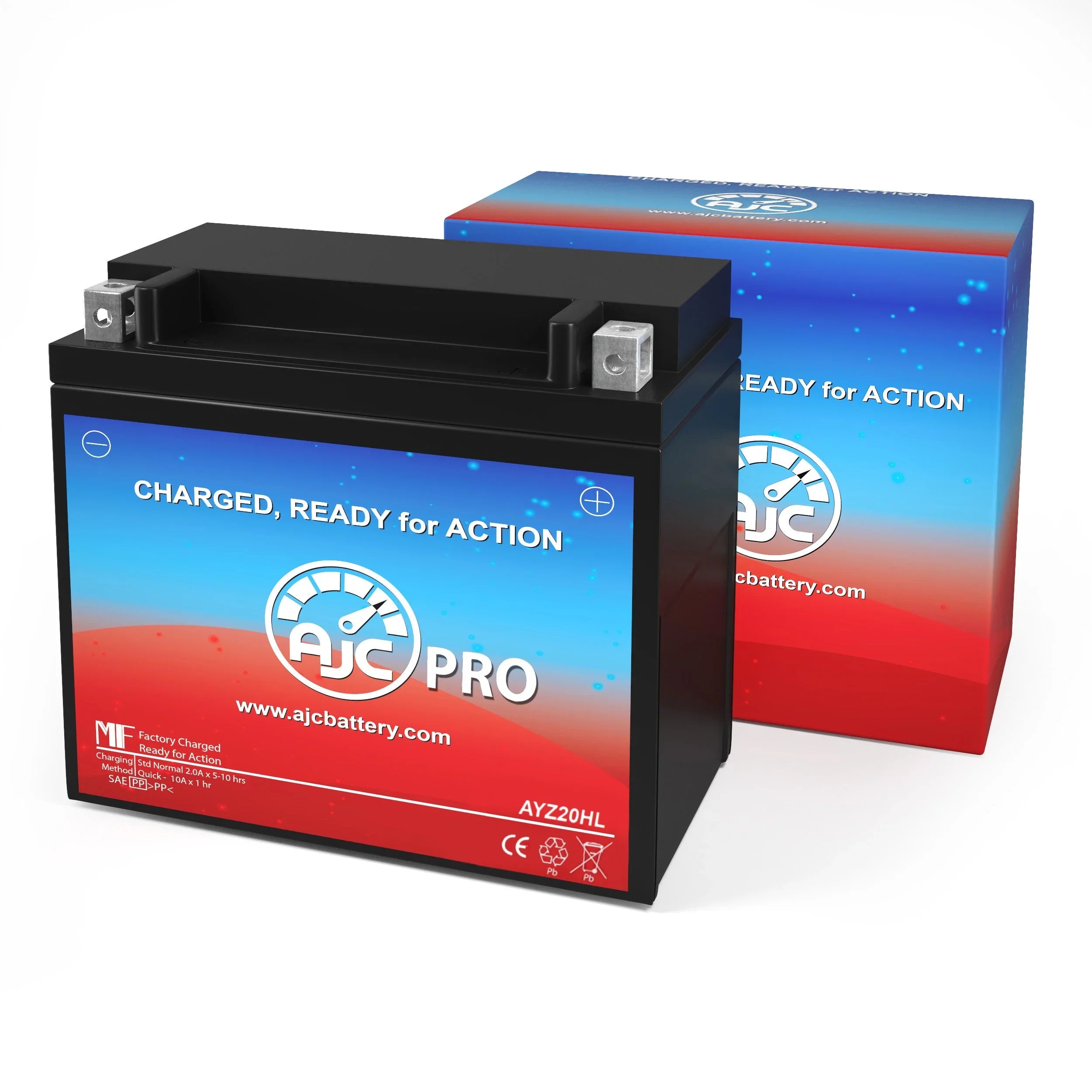 AJC Pro Battery with Kawasaki (Jet Ski) Ultra 310X 1498CC Personal Watercraft Replacement Battery (2017-2020)