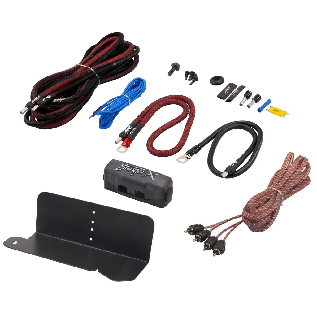 JBL JBLBB4005D - 5-Door Passive Sound Bar with Bronco with JBL Apex PA 1502 2 Channel Marine & Powersport Amplifier - 150 x 2 At 2-Ohms and Bronco Install Accessories