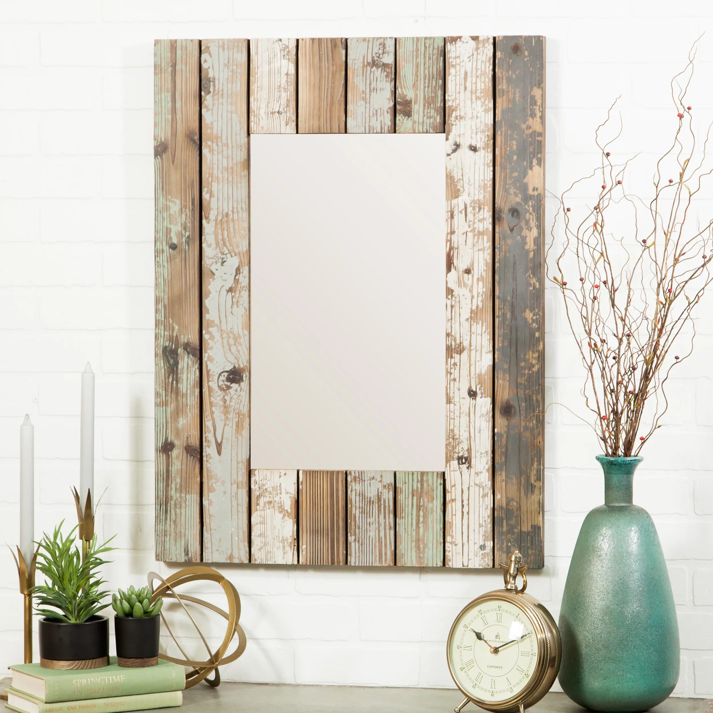 Torres Farmhouse Wall Mirror