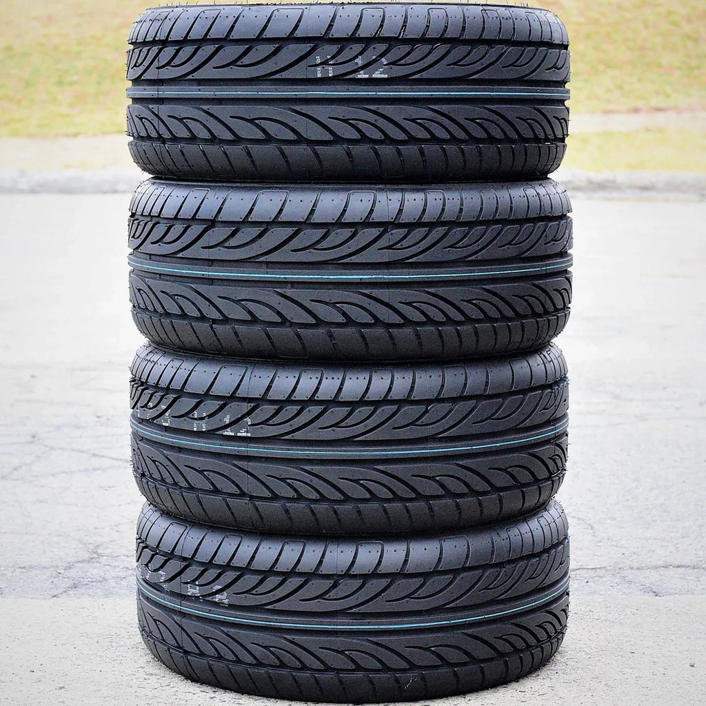 Set of 4 (FOUR) Forceum Hena 205/40R17 ZR 84W XL A/S High Permance Tires Fits: 2014-19 Ford Fiesta ST, 2012 Fiat 500 Abarth