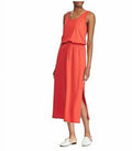 Lauren Ralph Lauren Scoop Neck Maxidress - Canyon Red Size XXL