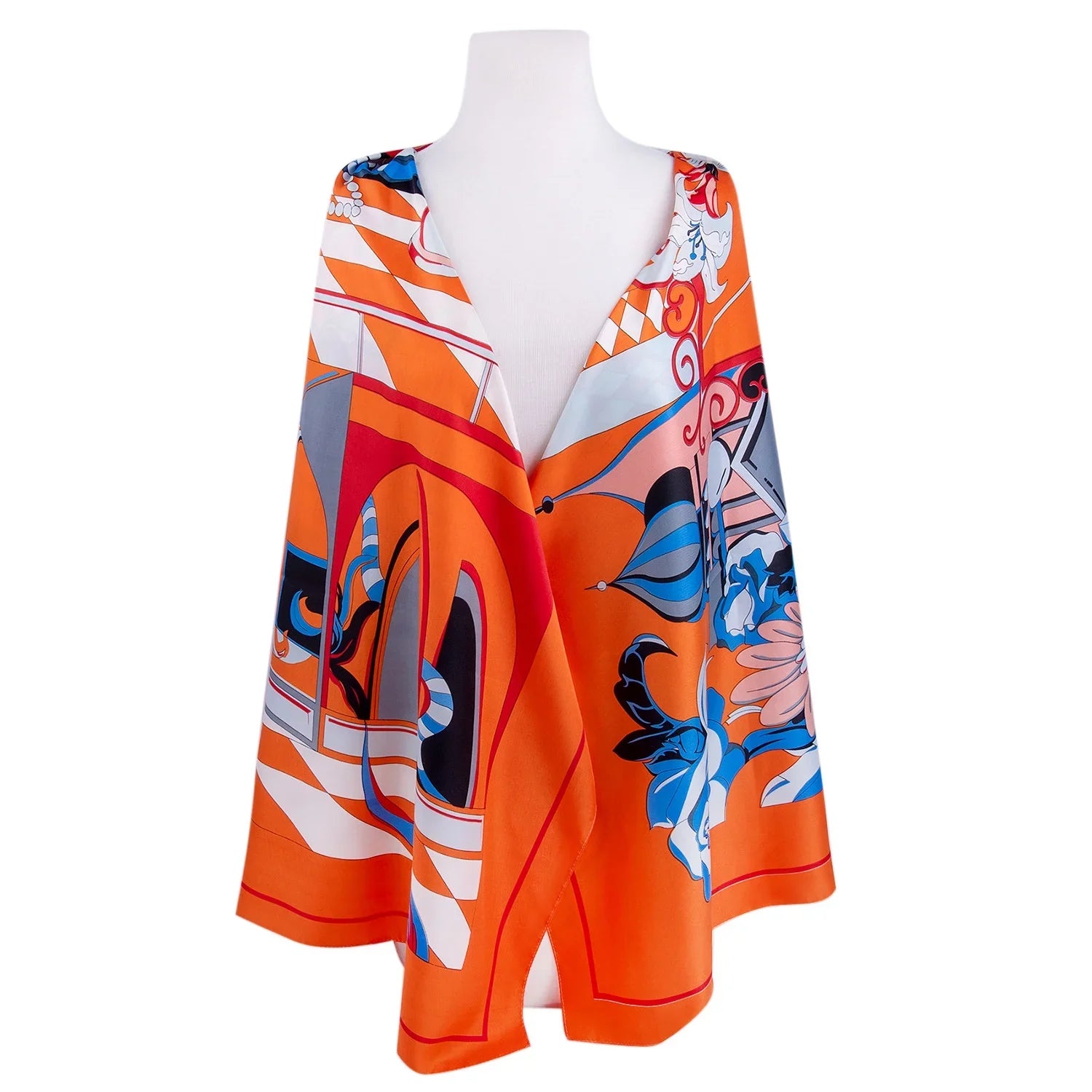 STP GOODS Evening Shawl and Wrap Women Illusion Silk Shawl 51x51'' (130 * 130 cm) Travel Scarf Tops Fashion Shawl Wedding