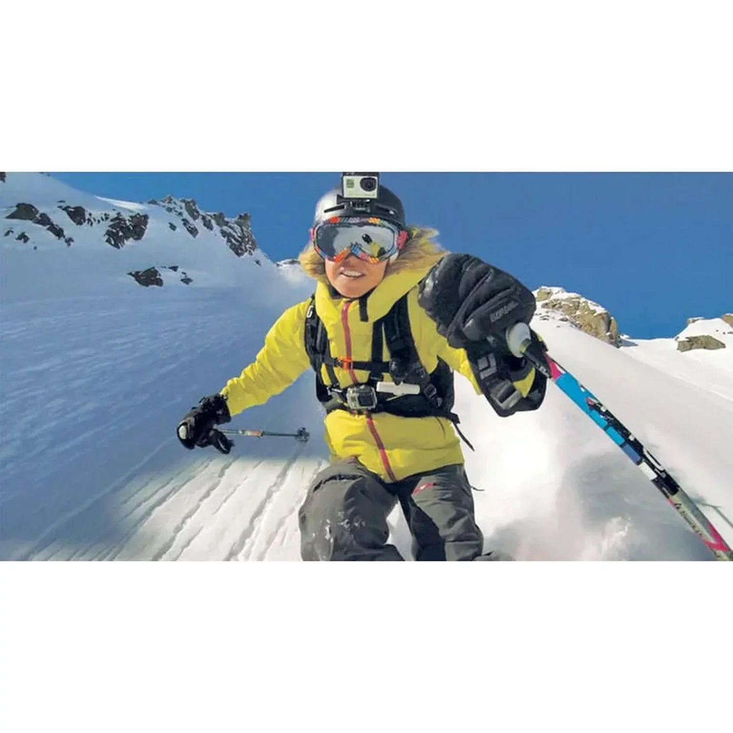 Restored GoPro HERO3 White Edition 1080p Camcorder CHDHE-301 With 35-In-1 Action Camera Accessory Kit (Refurbished)