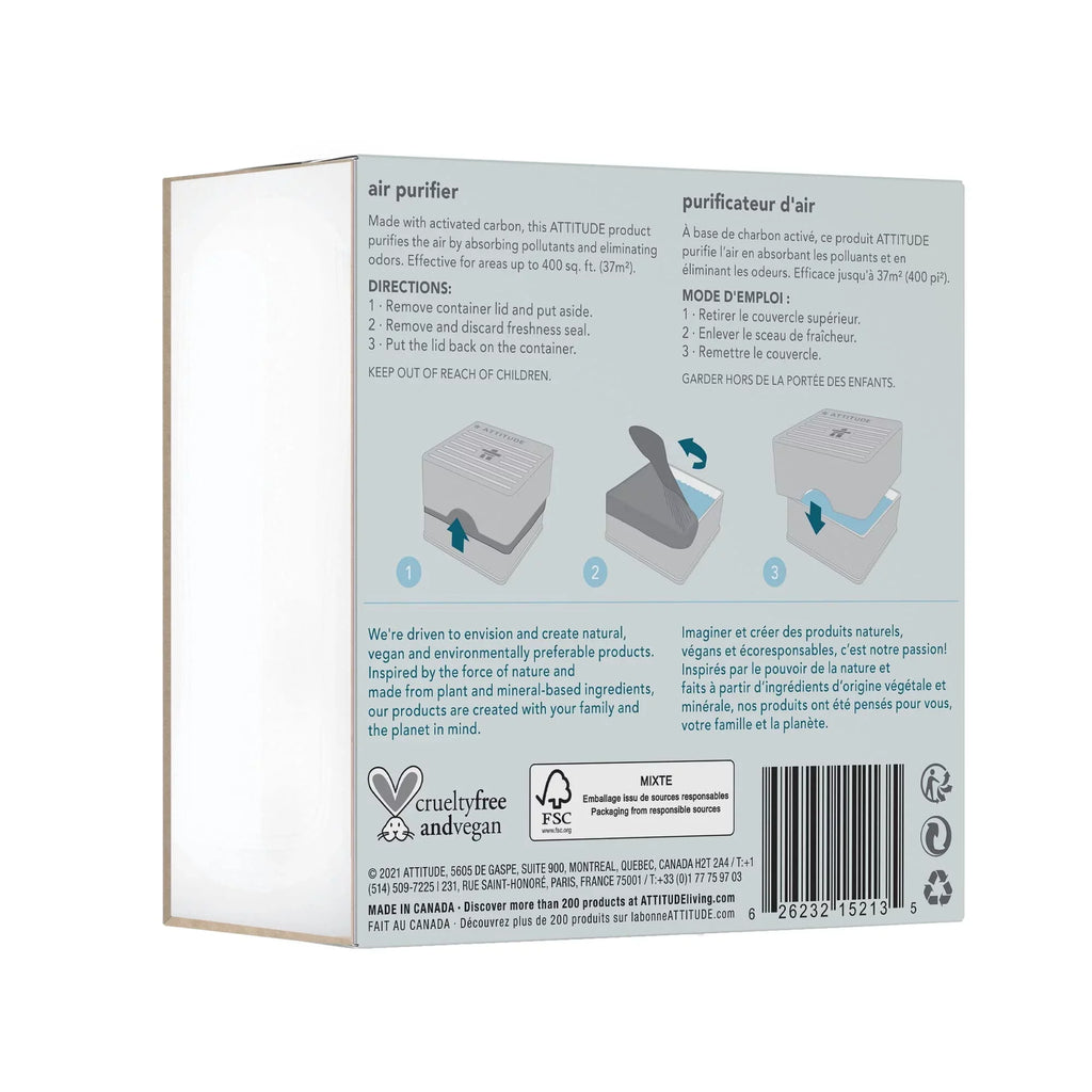 Pure Air Bliss: Activated Carbon Air Purifier with Plant-Based Ingredients, Captures Pollutants, Vegan & Cruelty-Free - Almond Milk Scent, 8oz (12 Pack)