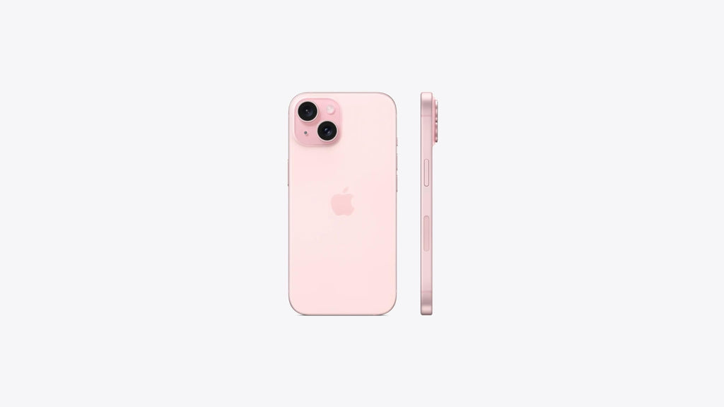 Apple iPhone 15 Plus, 128GB, Pink - Unlocked (Renewed)