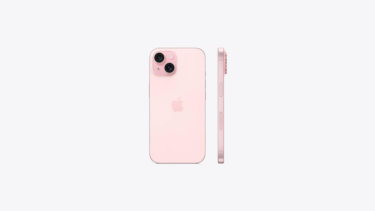 Apple iPhone 15 Plus, 128GB, Pink - Unlocked (Renewed)