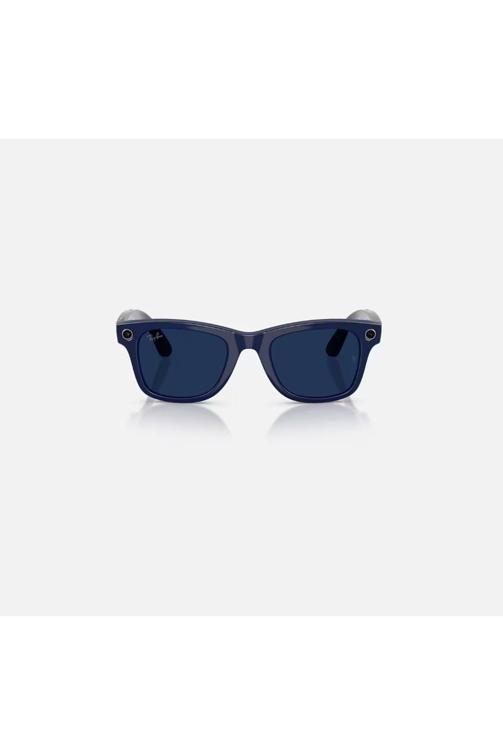 Meta Ray-Ban (Gen 2) Wayfarer Large Smart AI Glasses, Green Lenses