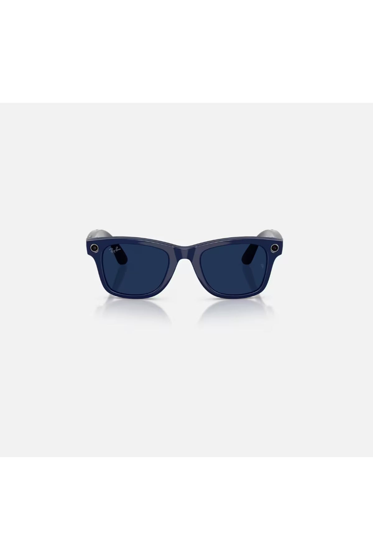 Meta Ray-Ban (Gen 2) Wayfarer Large Smart AI Glasses, Green Lenses