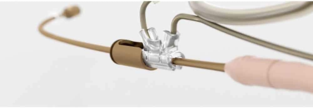 DPA D:fine CORE 6066 Omni Headset Microphone for Shure Wireless - Beige