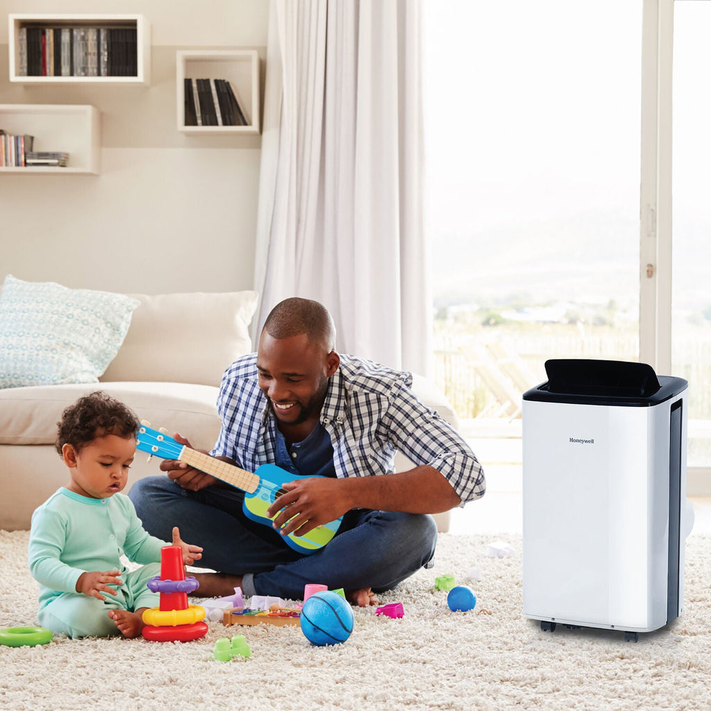 Honeywell 10,000 BTU Smart WiFi Portable Air Conditioner & Dehumidifier with Voice Control, HF0CESVWK6