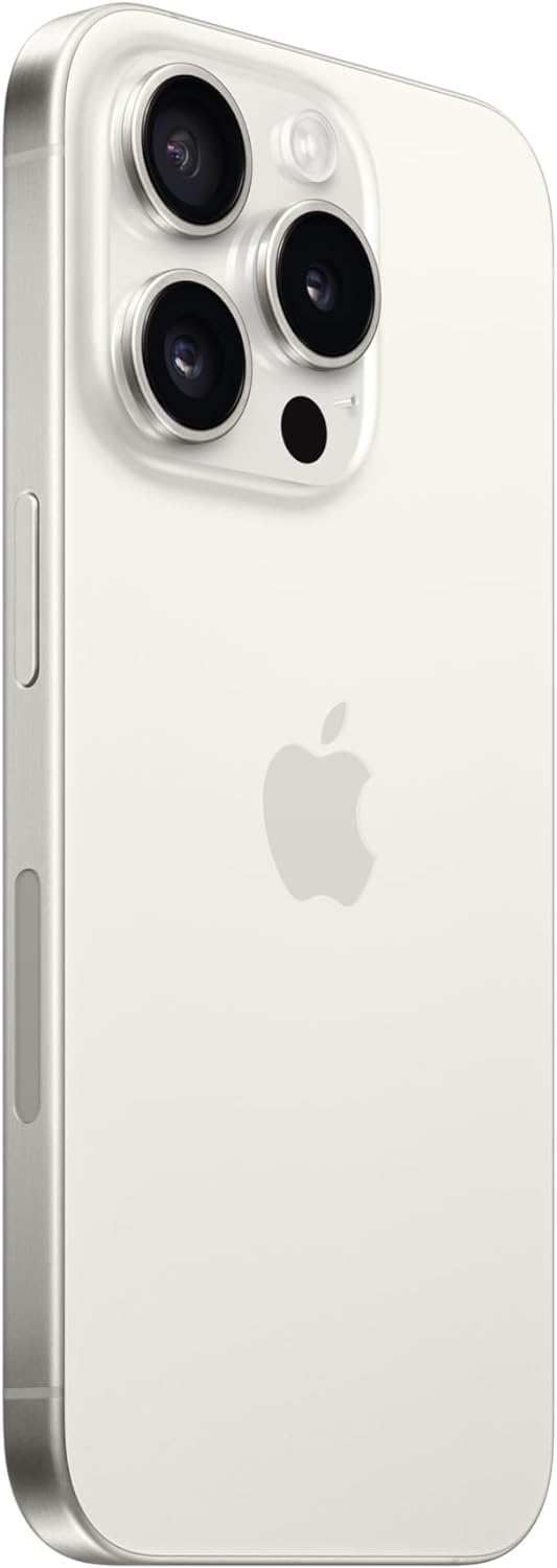 Apple iPhone 15 Pro, 256GB, Natural Titanium - Unlocked (Renewed)