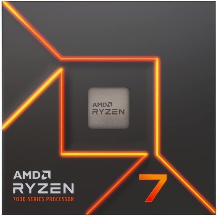 AMD Ryzen 7 7700 8-Core, 16-Thread Unlocked Desktop Processor