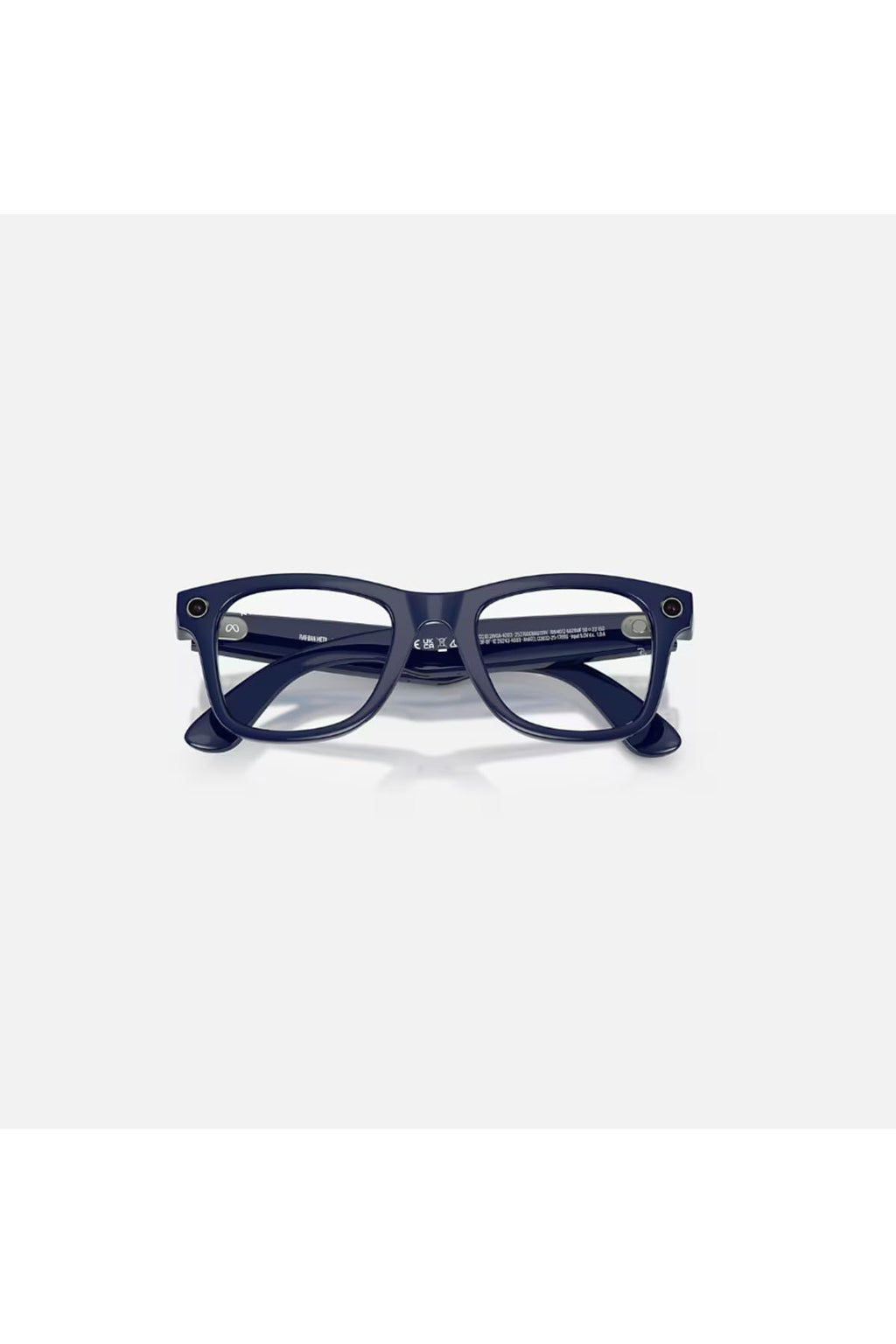 Meta Ray-Ban (Gen 2) Wayfarer Large Smart AI Glasses, Green Lenses