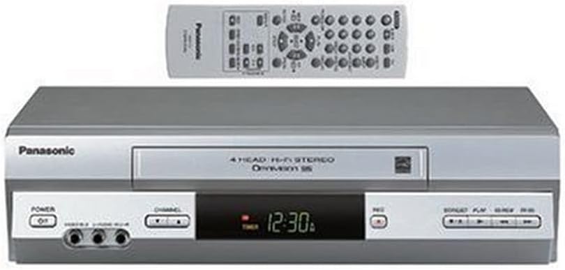 Panasonic PV-V4525S 4-Head VCR, Silver