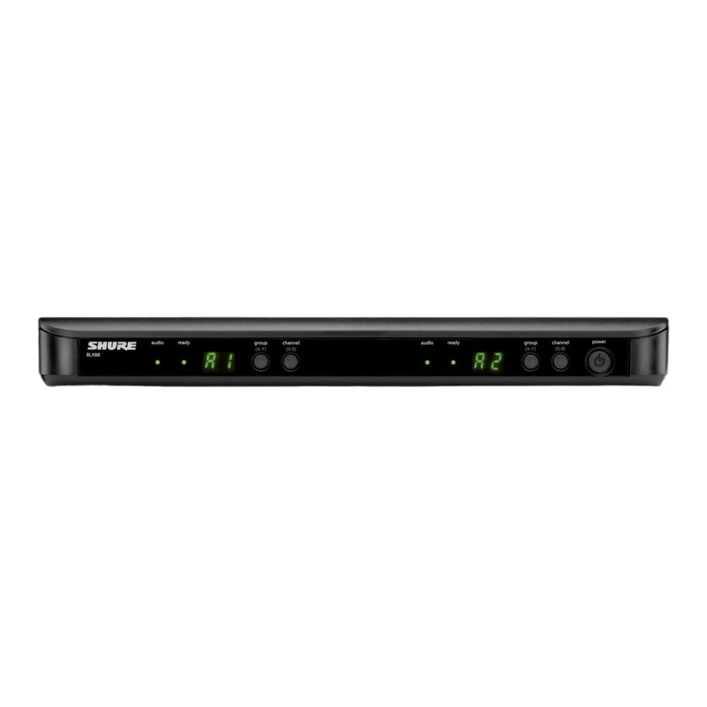Shure BLX288/PG58 Dual Wireless Vocal System - H10 Band