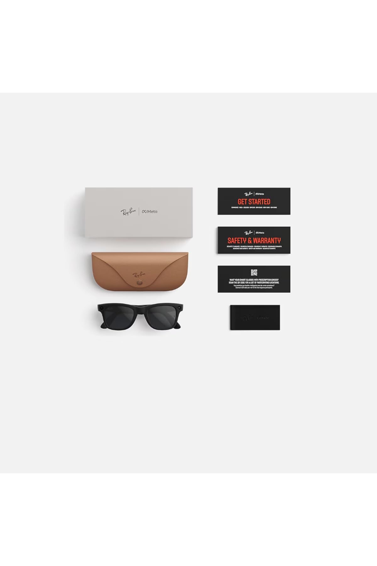 Meta Ray-Ban (Gen 2) Wayfarer Large Smart AI Glasses, Green Lenses