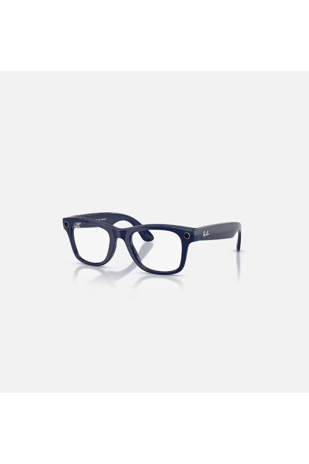 Meta Ray-Ban (Gen 2) Wayfarer Large Smart AI Glasses, Green Lenses