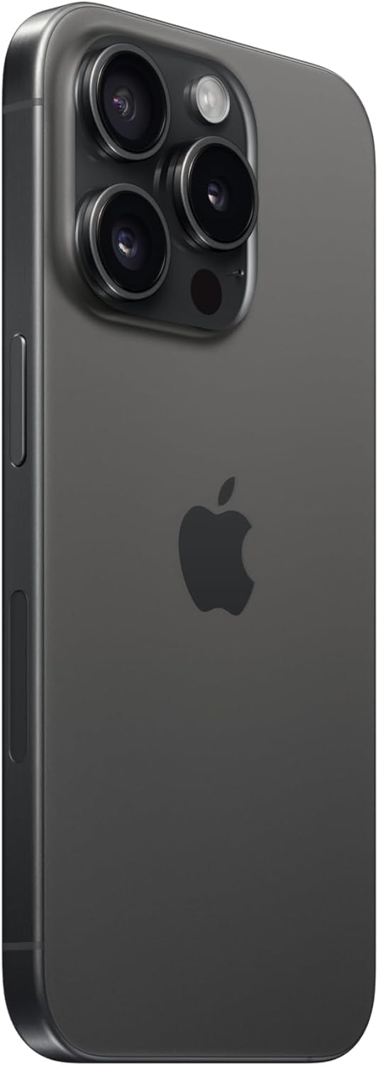 Apple iPhone 15 Pro, 256GB, Natural Titanium - Unlocked (Renewed)