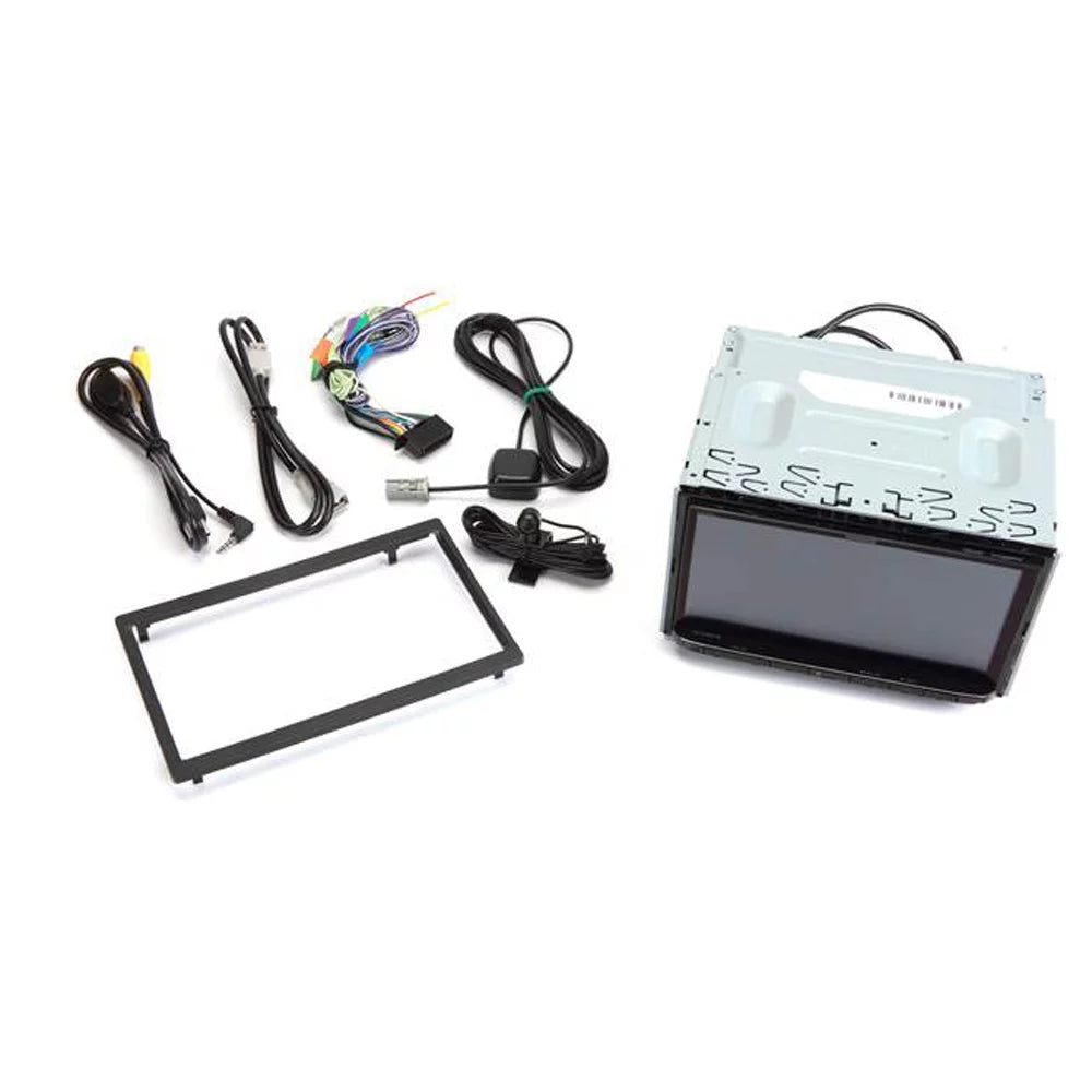 New Kenwood DDX9707S 6.95 Inch DVD Receiver and CMOS-130 Universal Rear View Camera