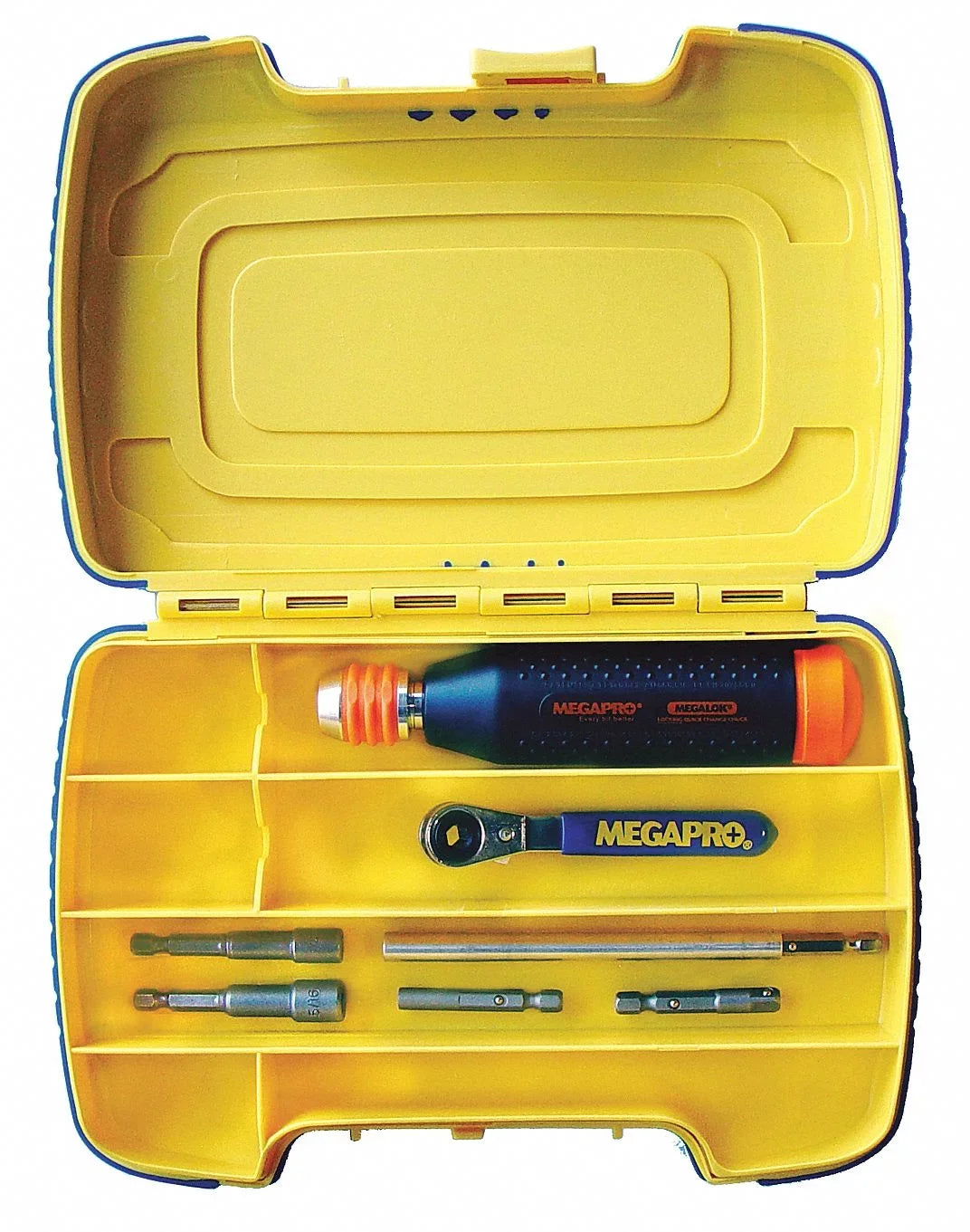 Megapro Multi-Bit Screwdriver, NumBits 6 MLDK1