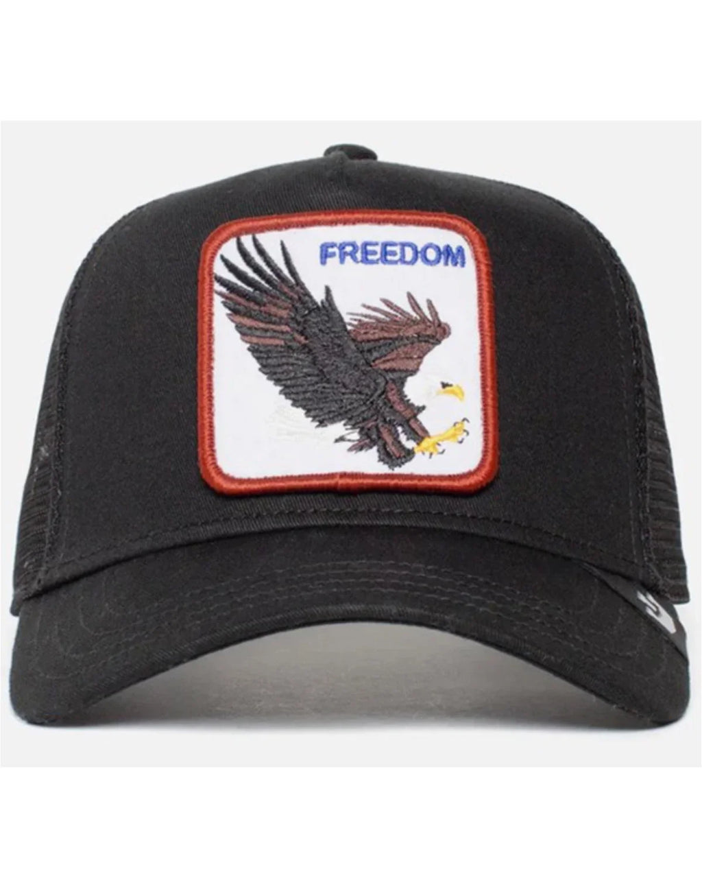 Goorin Bros Men's The Freedom Eagle Trucker Cap Black One Size